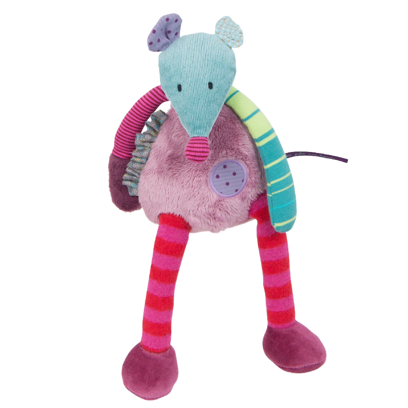  the jolis pas beaux soft toy mouse 30 cm 